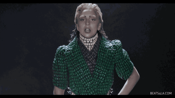 Lady-Gaga-Applause-Unicorn-Tail.gif