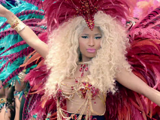 Nicki MInaj - Pound The Alarm Music Video Still