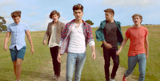 One Direction Live While We're Young Music Video
