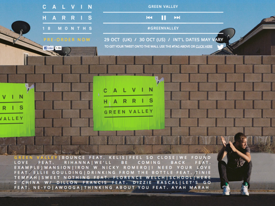 Calvin Harris 18 Months Site
