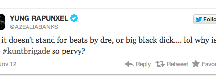 azealia tweet on bbd name