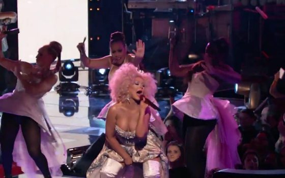 xtina the voice make the world move