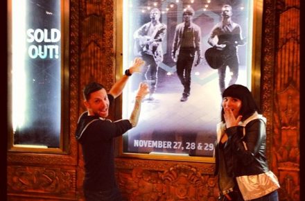 Some Super Fans at Jonas Brothers Pantages Theater Hollywood