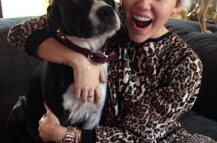 miley cyrus christmas morning