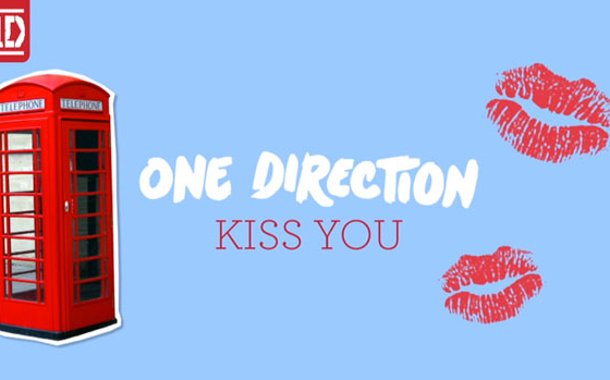 one direction kiss you music video