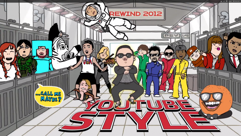 youtube rewind 2012