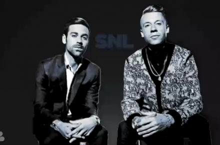 Macklemore & Ryan Lewis Intro SNL