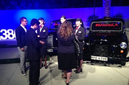 British Airways A380 Launch Party Los Angeles