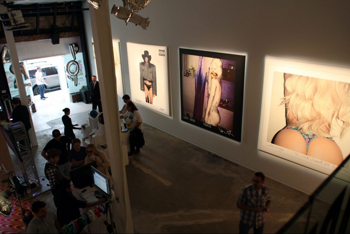 Lady Gaga ARTPOP Gallery Los Angeles 2013