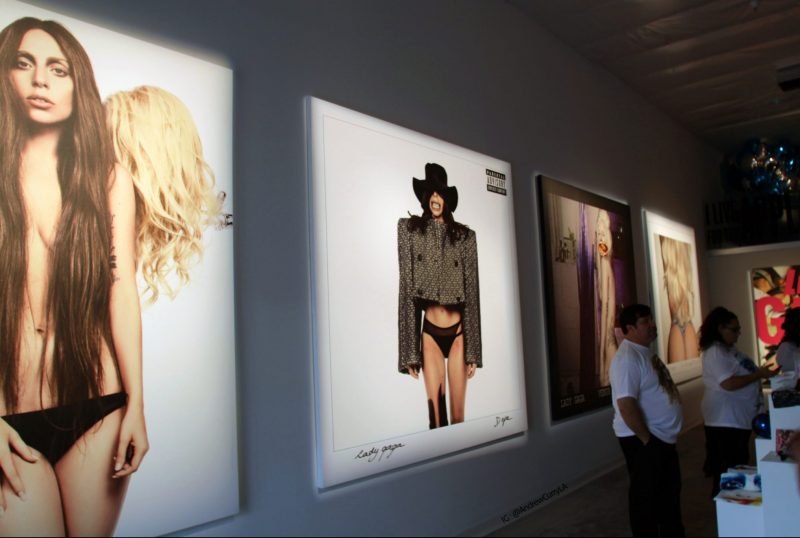 Lady Gaga ARTPOP Gallery Los Angeles 2013