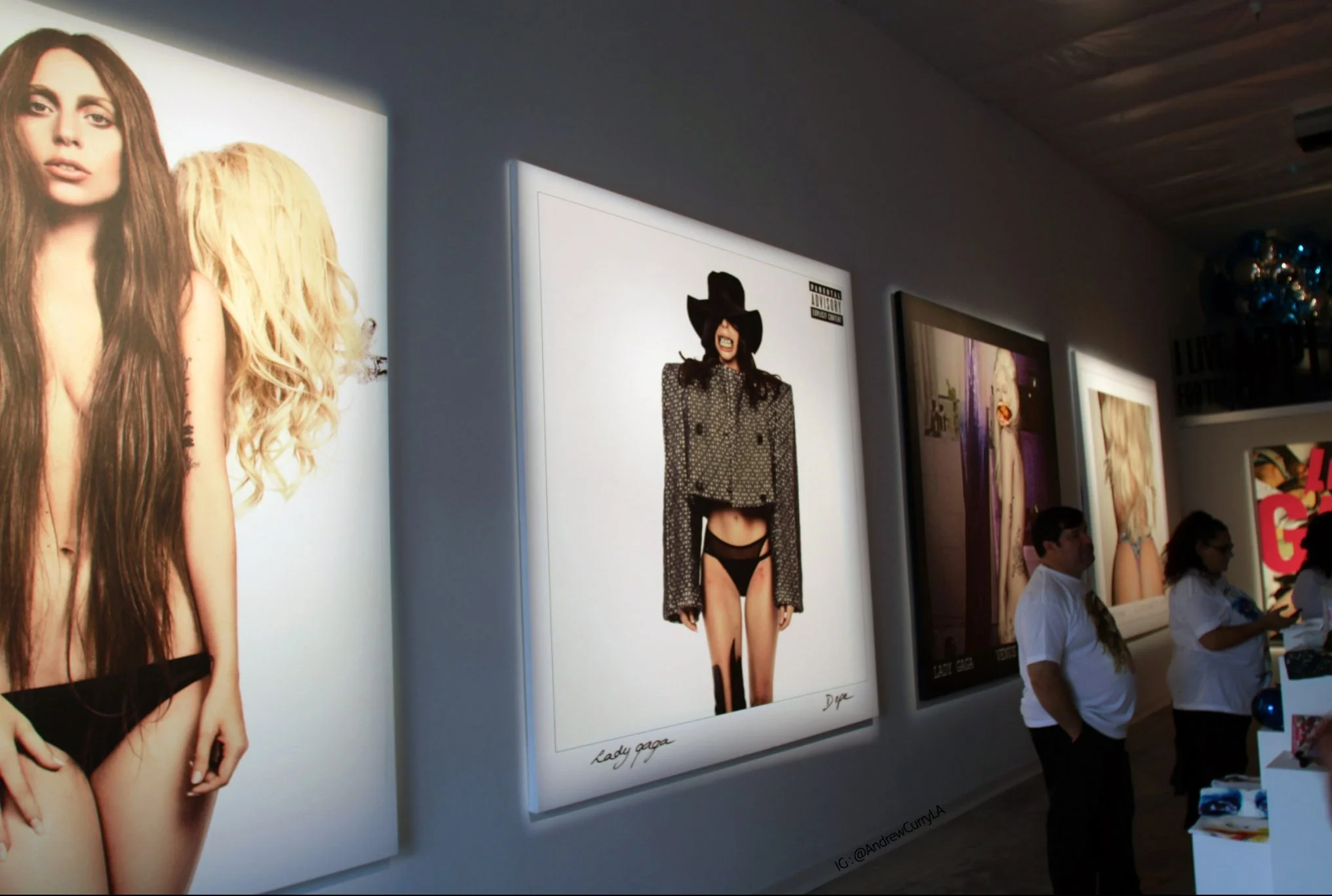 Lady Gaga ARTPOP Gallery Los Angeles 2013