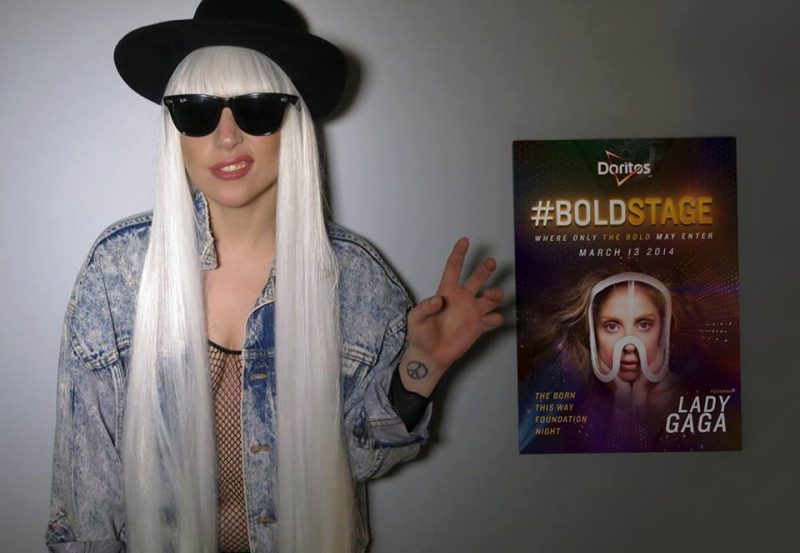 Lady Gaga Doritos #BoldStage