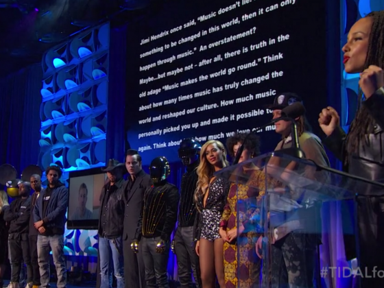Tidal Press Conference