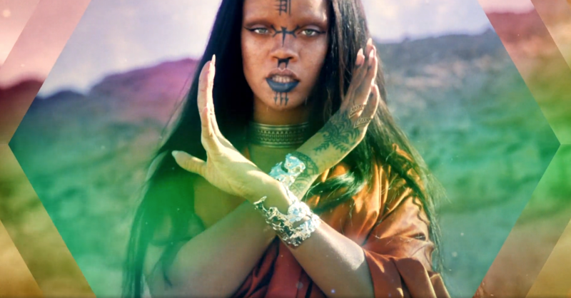 Rihanna Sledgehammer music video star trek beyond