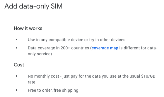 google fi free data sim